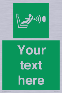 Custom safe condition child seat presence orientation detection system